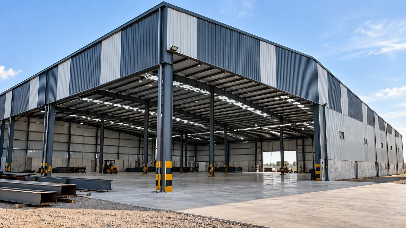 Industrial Steel Company Shed