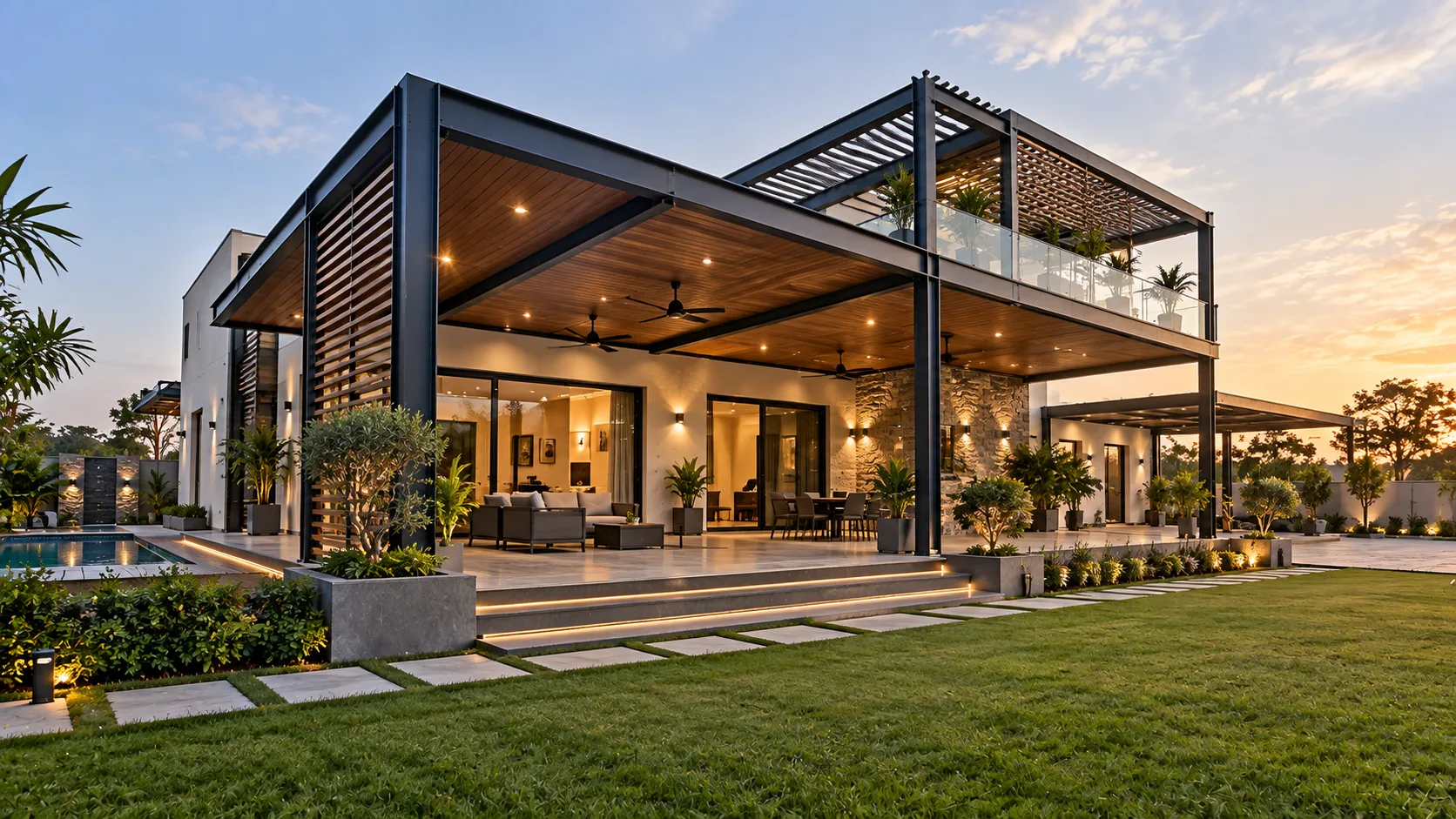 Premium Farm House Steel Structure