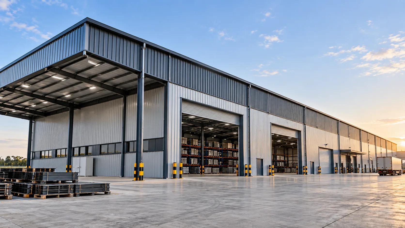 Modern Industrial Warehouse